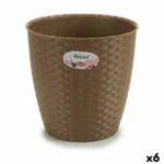 Cache pot stefanplast marron plastique 24 x 22 5 x 24 cm 6 unites _8232. Bienvenue chez DIAYTAR COTE D'IVOIRE - Où le Shopping Devient une Aventure. Découvrez notre collection diversifiée et explorez des produits qui reflètent la diversité du Côte d'Ivoire.