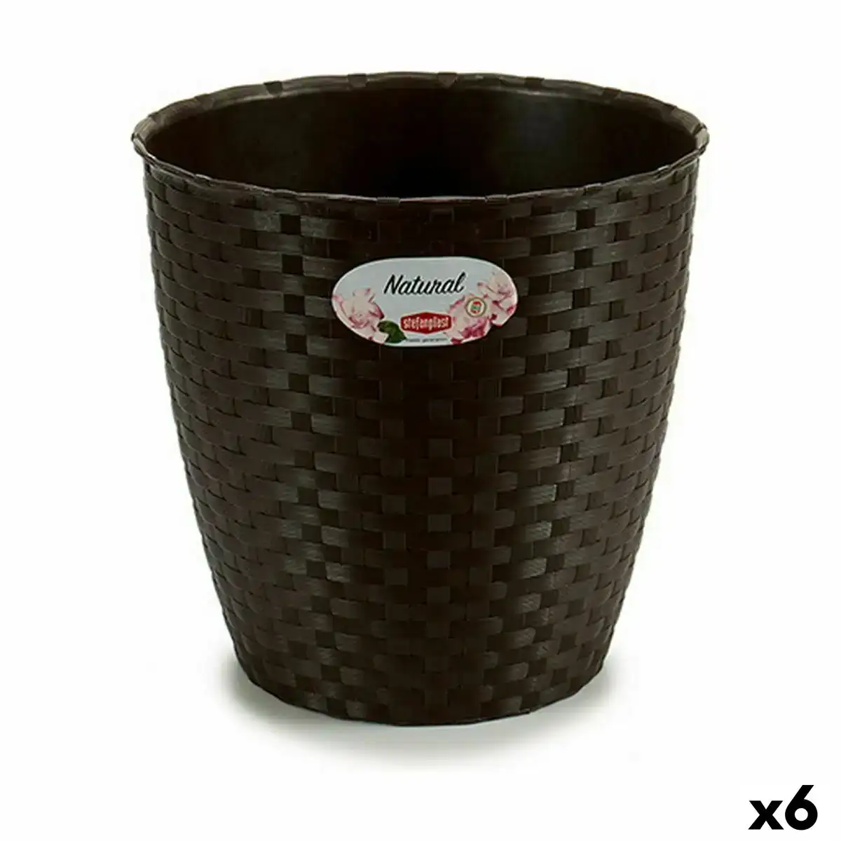 Cache pot stefanplast plastique 24 x 22 x 24 cm 6 unites _4646. Bienvenue chez DIAYTAR COTE D'IVOIRE - Où Chaque Objet a sa Propre Histoire. Découvrez notre sélection soigneusement choisie et choisissez des produits qui racontent le patrimoine sénégalais.