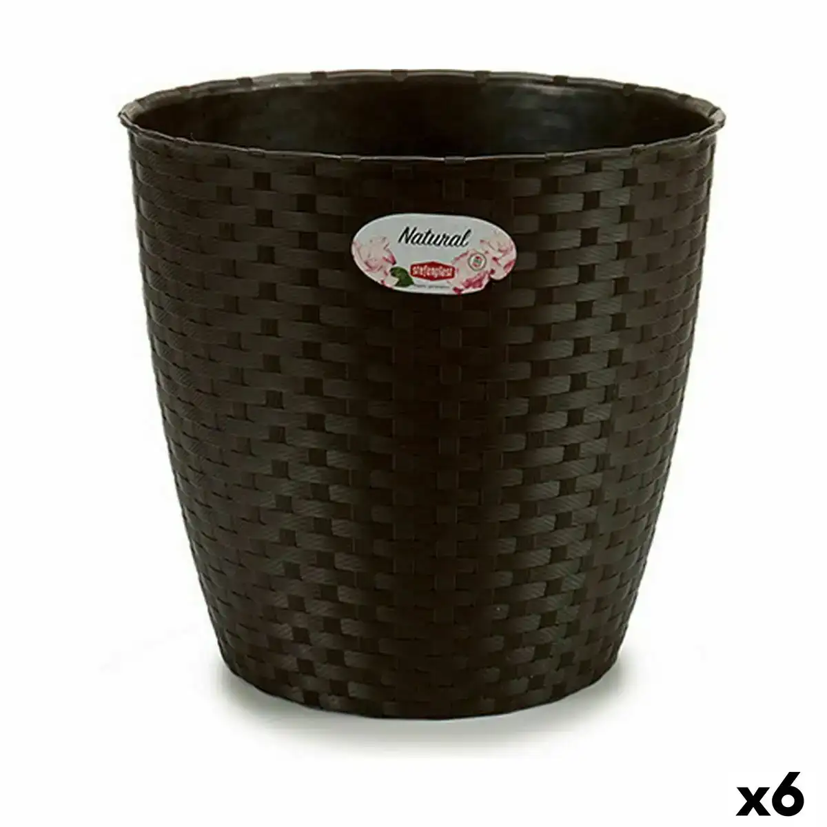 Cache pot stefanplast plastique 29 x 26 5 x 29 cm 6 unites _4064. DIAYTAR COTE D'IVOIRE - Où Chaque Produit a son Histoire. Découvrez notre gamme de produits, chacun portant en lui le récit de l'artisanat et de la passion, pour vous offrir une expérience de shopping authentique.