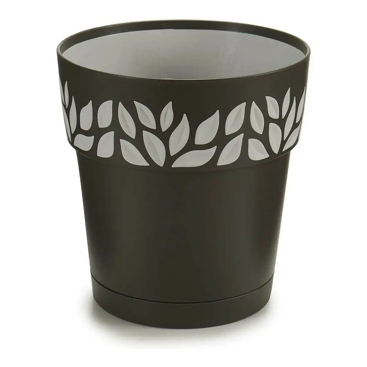 Cache pot stefanplast sfv94153 gris anthracite plastique 29 x 29 x 29 cm_1261. DIAYTAR COTE D'IVOIRE - L'Art de Choisir, l'Art de Vivre. Parcourez notre boutique en ligne et choisissez parmi des produits de qualité qui ajoutent de l'élégance à votre quotidien.