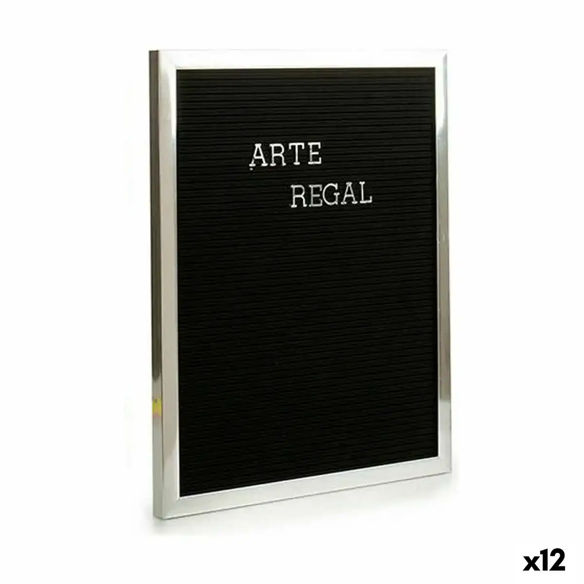 Cadre argente noir panneau 144 lettres 2 5 x 50 5 x 40 5 cm 12 unites _6641. Plongez dans l'Univers de DIAYTAR COTE D'IVOIRE - Où la Qualité et la Diversité se rencontrent. Parcourez nos rayons virtuels pour trouver des produits répondant à tous les besoins, du confort de votre foyer.