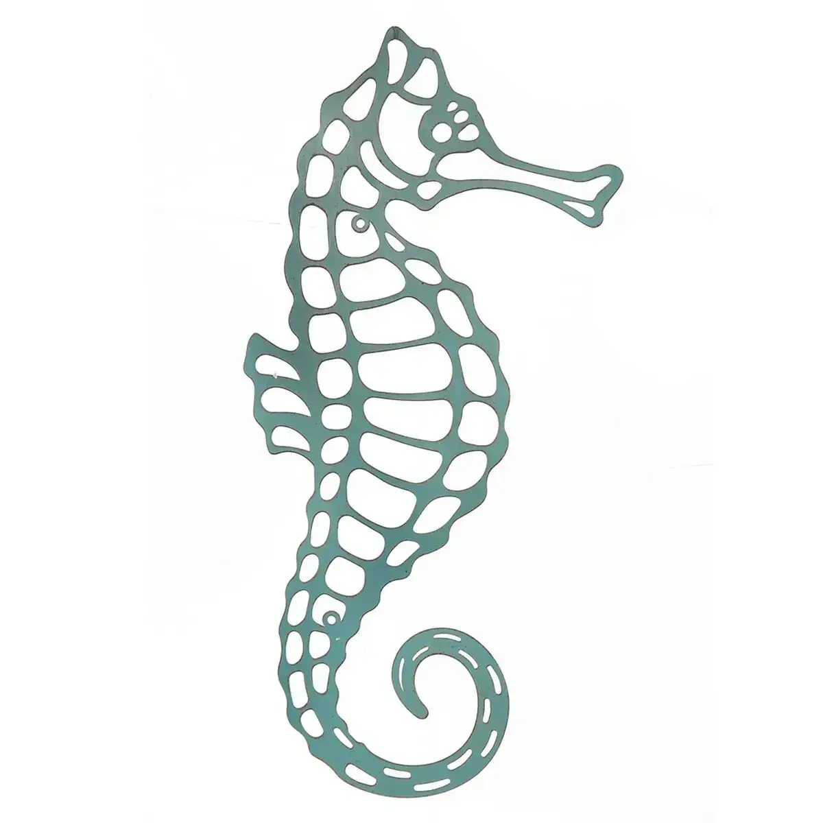 Cadre cheval des mers 23 5 x 52 7 cm turquoise_8018. DIAYTAR COTE D'IVOIRE - Là où la Tradition Devient Tendance. Naviguez à travers notre boutique en ligne et choisissez des produits qui allient l'authenticité au contemporain.