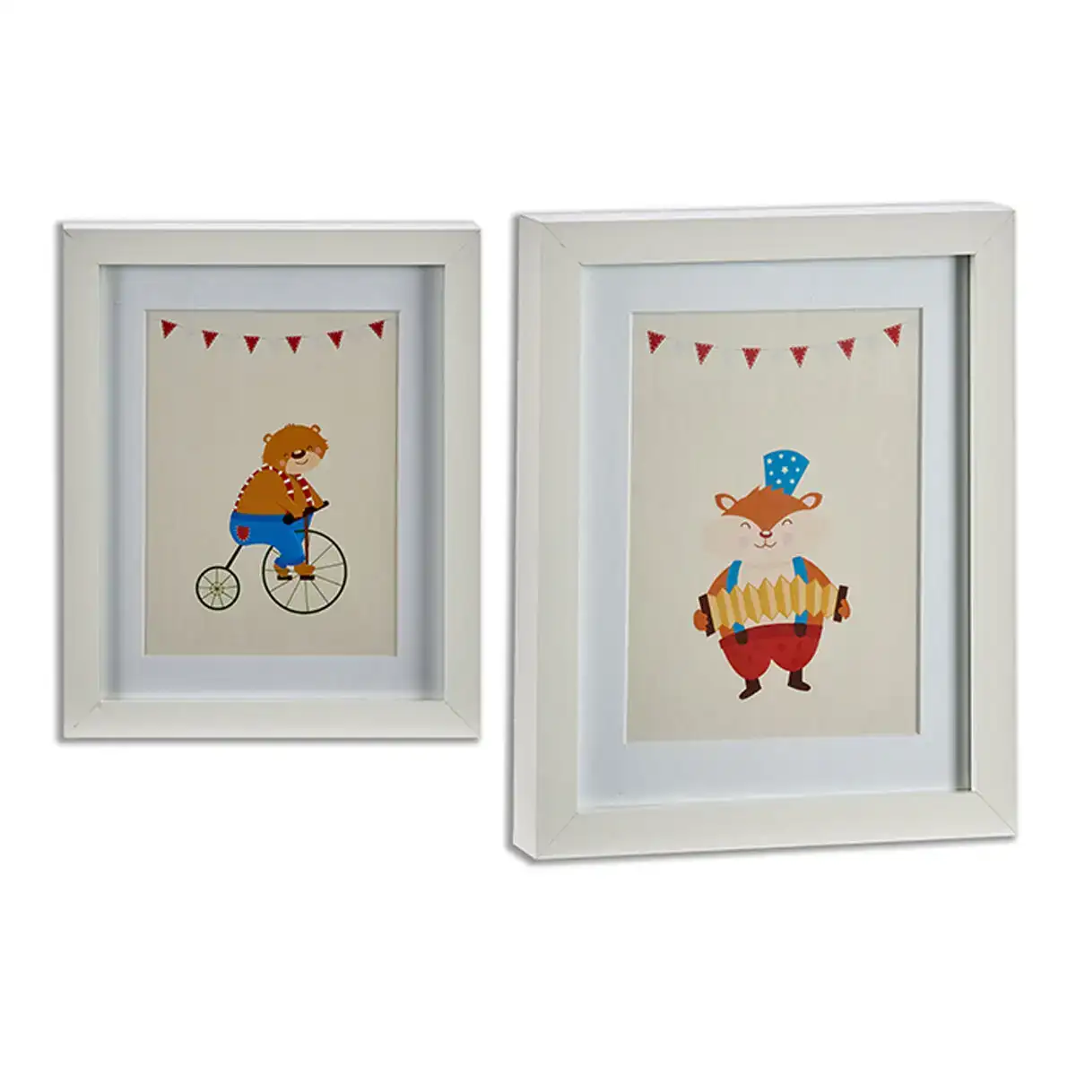 Cadre cirque bois blanc verre 23 x 28 x 3 cm 12 unites _6447. Bienvenue sur DIAYTAR COTE D'IVOIRE - Votre Source de Trouvailles Uniques. Explorez nos rayons virtuels pour dénicher des trésors que vous ne trouverez nulle part ailleurs, allant des trésors artisanaux aux articles tendance.