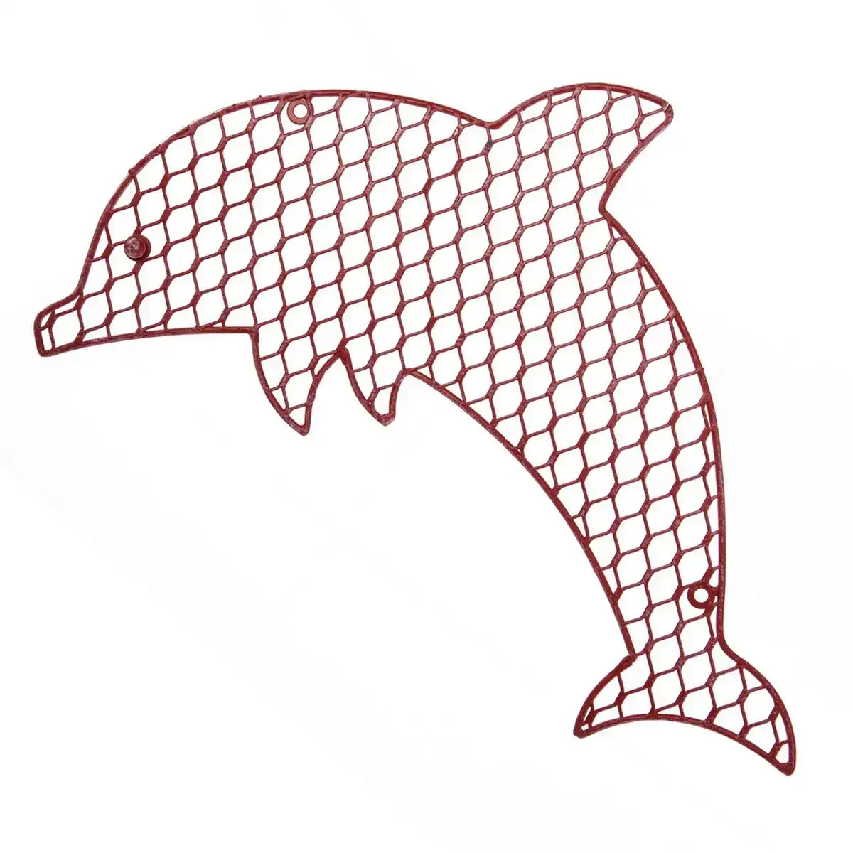 Cadre dauphin 41 91 x 27 31 cm rouge metal_6895. DIAYTAR COTE D'IVOIRE - Où la Qualité est Notre Engagement. Explorez notre boutique en ligne pour découvrir des produits conçus pour vous apporter satisfaction et plaisir.