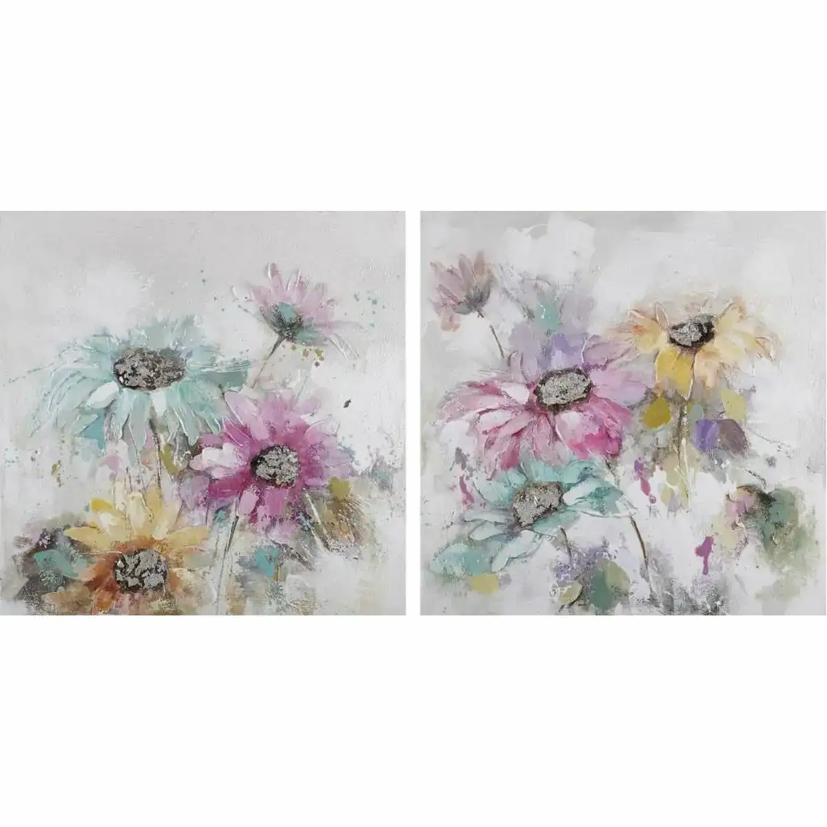 Cadre dkd home decor 100 x 3 5 x 100 cm fleurs shabby chic 2 unites _5402. Bienvenue chez DIAYTAR COTE D'IVOIRE - Où Votre Shopping Prend Vie. Découvrez notre univers et dénichez des trésors qui ajoutent de la couleur à votre quotidien.