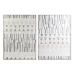 Cadre dkd home decor 100 x 4 x 140 cm boho 2 unites _8426. DIAYTAR COTE D'IVOIRE - Votre Boutique en Ligne, Votre Choix Illimité. Parcourez nos rayons et découvrez des produits qui vous inspirent, de la mode à la maison et bien plus.