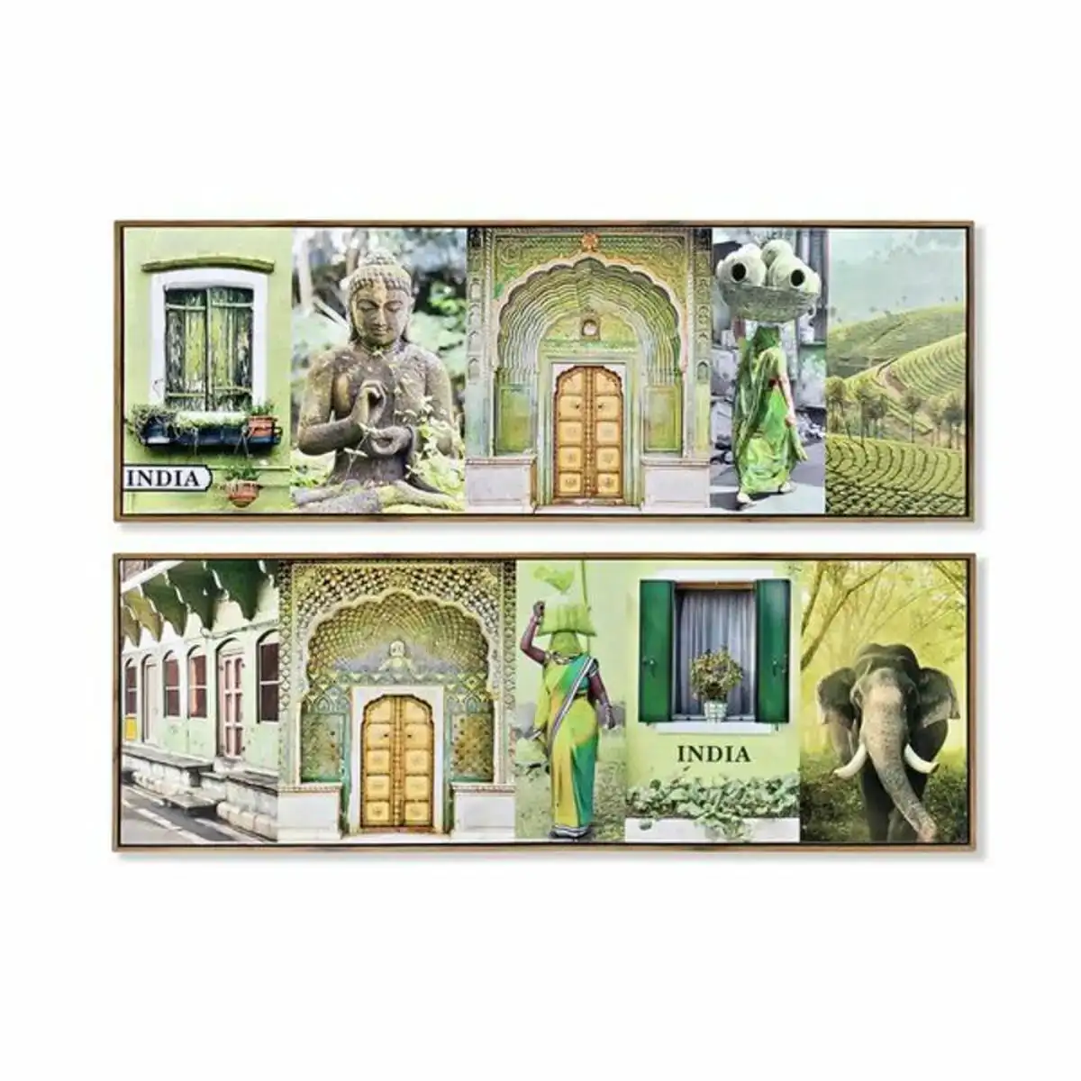 Cadre dkd home decor 120 x 2 3 x 40 cm toile vert polystyrene 2 unites _4578. DIAYTAR COTE D'IVOIRE - Où Choisir Devient une Expression de Soi. Découvrez notre boutique en ligne et trouvez des articles qui révèlent votre personnalité et votre style.
