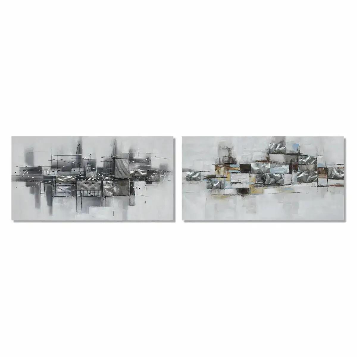 Cadre dkd home decor 120 x 2 8 x 60 cm abstrait moderne 2 unites _5771. DIAYTAR COTE D'IVOIRE - L'Art de Vivre le Shopping Authentique. Découvrez notre boutique en ligne et trouvez des produits qui célèbrent la culture et l'héritage du Côte d'Ivoire.