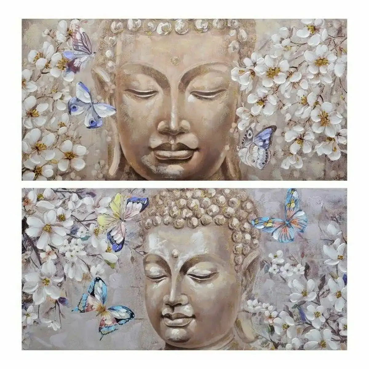 Cadre dkd home decor 120 x 3 x 60 cm fleurs oriental 2 unites _8280. DIAYTAR COTE D'IVOIRE - L'Art de Vivre le Shopping Authentique. Découvrez notre boutique en ligne et trouvez des produits qui célèbrent la culture et l'héritage du Côte d'Ivoire.