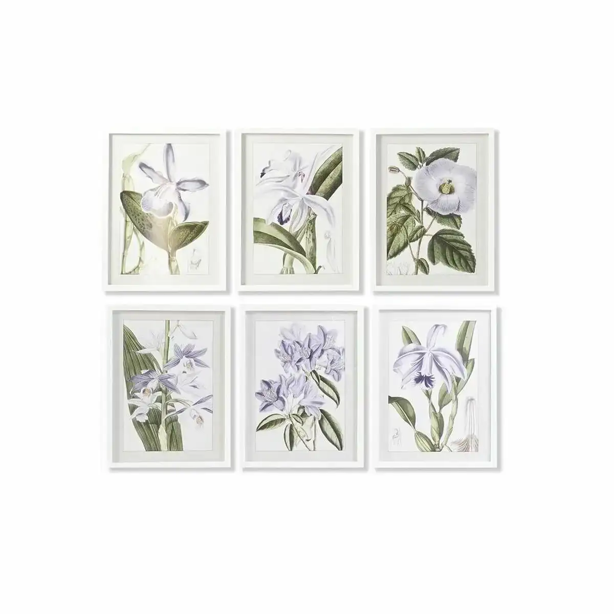 Cadre dkd home decor 40 x 2 x 54 cm fleurs shabby chic 6 pieces _1180. Bienvenue sur DIAYTAR COTE D'IVOIRE - Là où Chaque Objet a une Âme. Plongez dans notre catalogue et trouvez des articles qui portent l'essence de l'artisanat et de la passion.