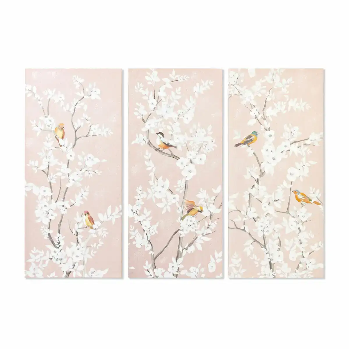 Cadre dkd home decor 40 x 3 x 90 cm oiseau oriental 3 pieces _3860. DIAYTAR COTE D'IVOIRE - Votre Destination Shopping d'Exception. Parcourez nos rayons virtuels et choisissez des produits qui incarnent l'excellence et la diversité.