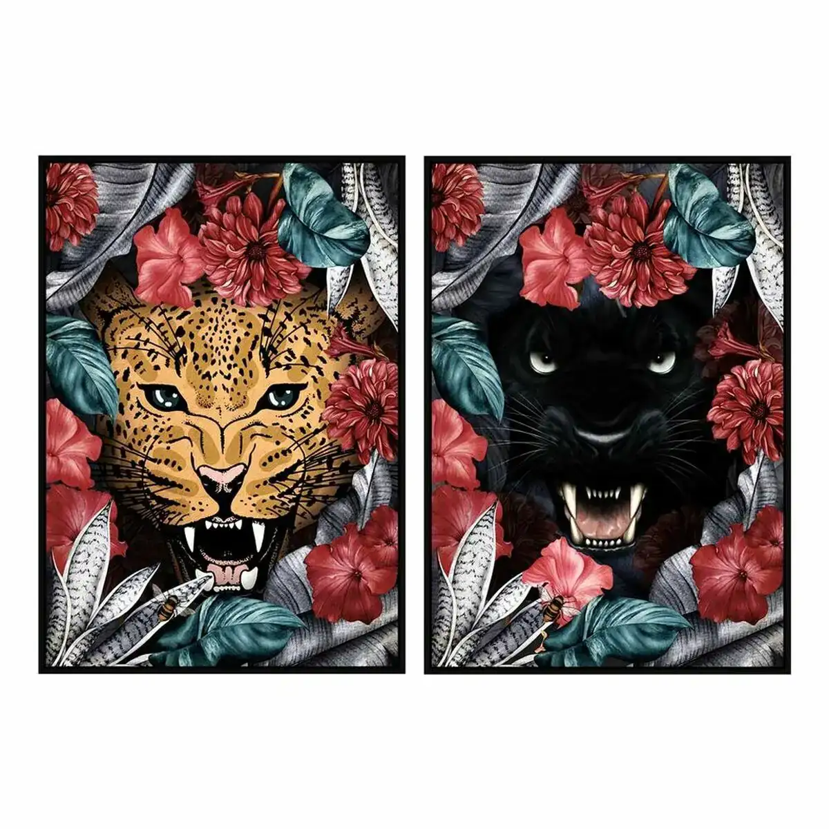 Cadre dkd home decor 53 x 4 3 x 73 cm tropical jungle 2 unites _2321. DIAYTAR COTE D'IVOIRE - Où Chaque Sélection Vous Parle. Parcourez nos catégories et découvrez des produits qui reflètent vos passions et vos besoins, pour un shopping personnel et inspirant.