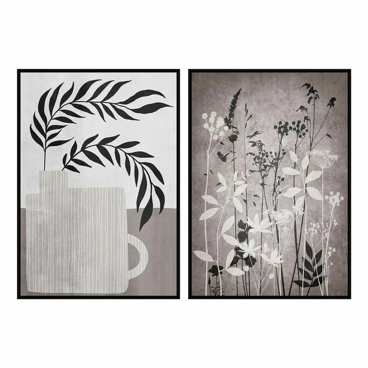 Cadre dkd home decor 53 x 4 5 x 73 cm moderne feuille d une plante 2 unites _4475. Bienvenue chez DIAYTAR COTE D'IVOIRE - Votre Porte d'Accès à la Diversité. Découvrez notre boutique en ligne et choisissez parmi une pléthore d'articles qui célèbrent la richesse culturelle du Côte d'Ivoire et au-delà.