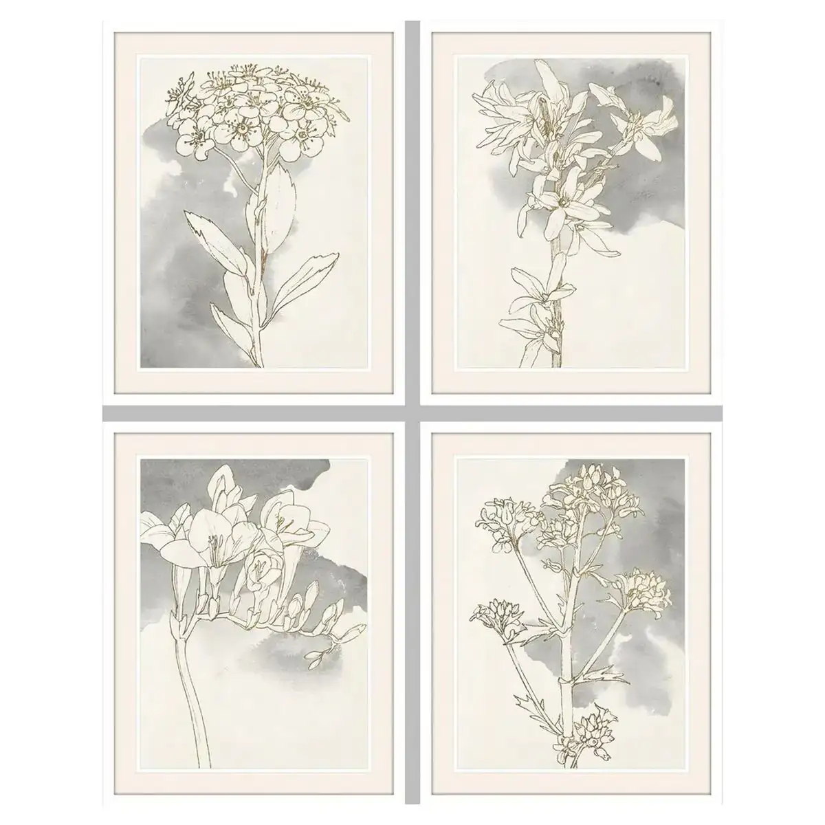 Cadre dkd home decor 55 x 2 5 x 70 cm fleurs romantique 4 pieces _4869. DIAYTAR COTE D'IVOIRE - L'Art de Choisir, l'Art de S'émerveiller. Explorez notre gamme de produits et laissez-vous émerveiller par des créations authentiques et des designs modernes.