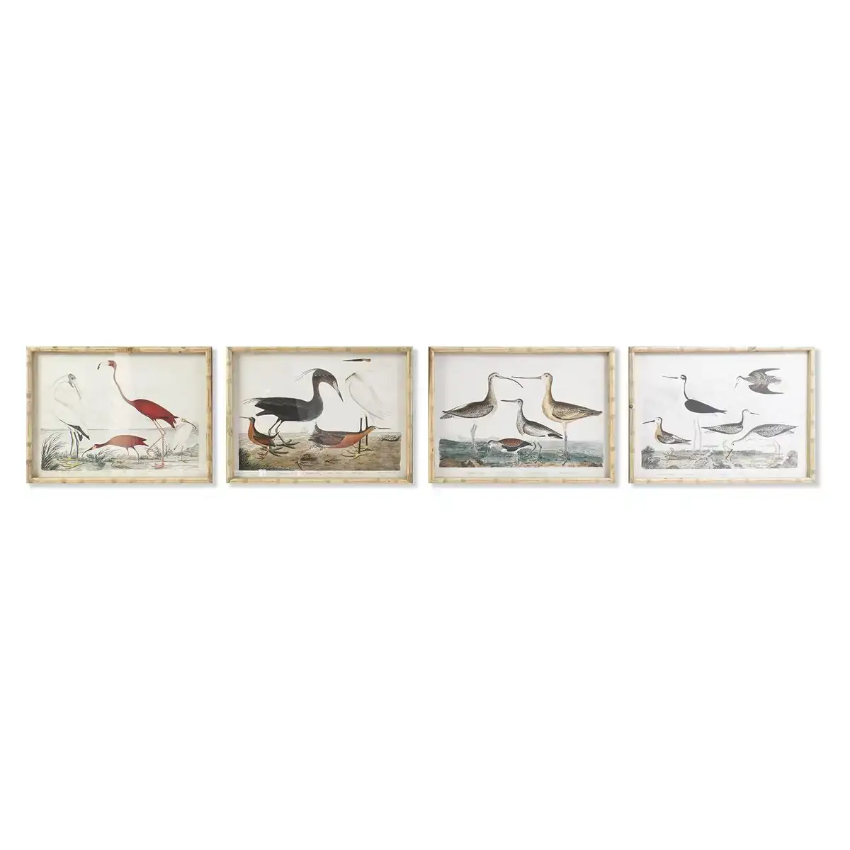 Cadre dkd home decor 60 x 2 8 x 45 cm oiseaux moderne 4 pieces _9432. DIAYTAR COTE D'IVOIRE - Là où Choisir est un Acte d'Amour pour la Culture Côte d'Ivoireaise. Explorez notre gamme et choisissez des produits qui célèbrent la richesse de notre patrimoine.
