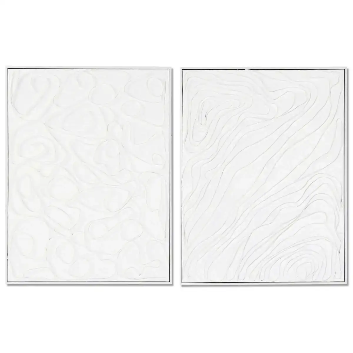 Cadre dkd home decor 60 x 3 2 x 80 cm abstrait avec relief urbaine 2 unites _6866. DIAYTAR COTE D'IVOIRE - Où Choisir Devient un Plaisir. Découvrez notre boutique en ligne et choisissez parmi une variété de produits qui satisferont tous vos besoins.