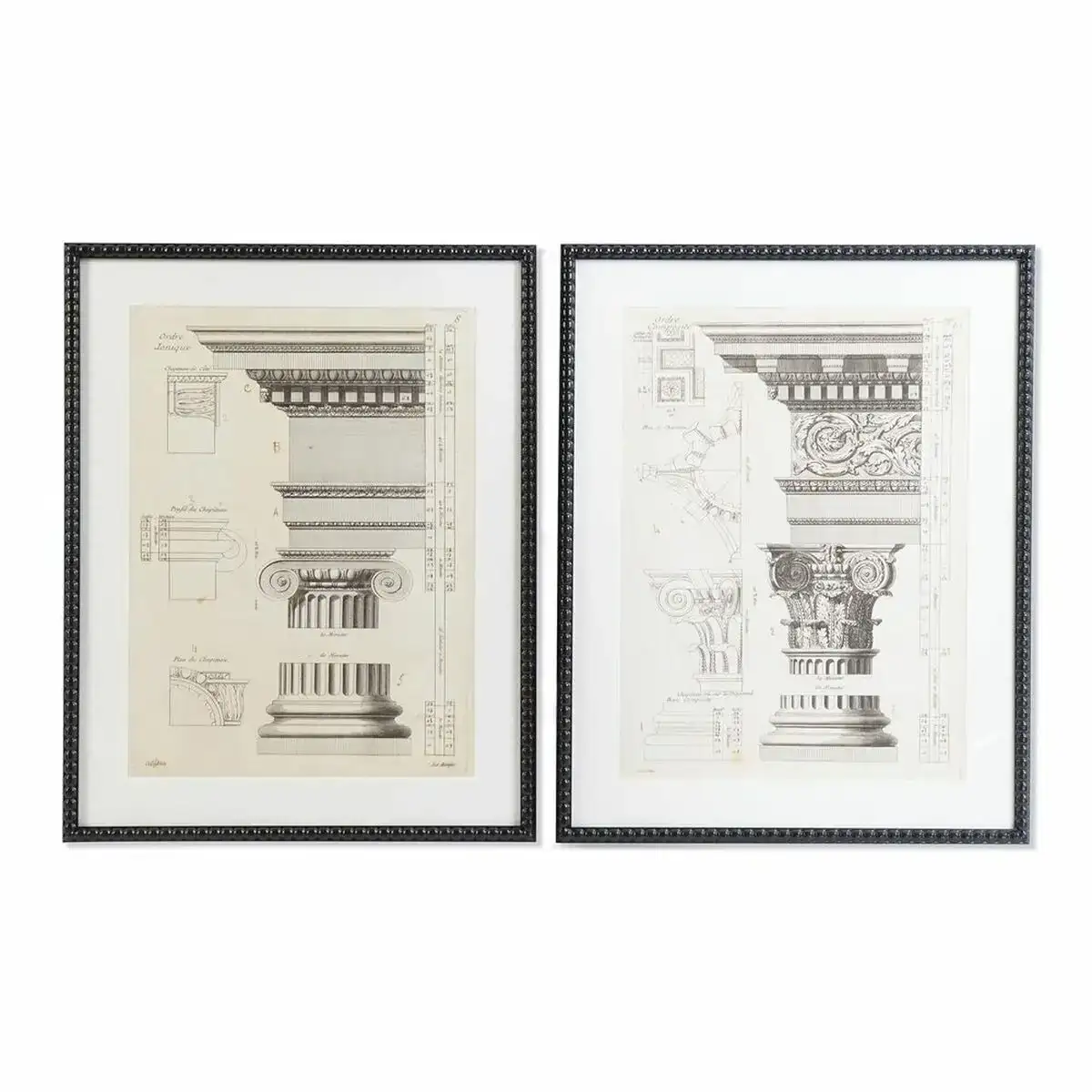 Cadre dkd home decor 60 x 3 x 76 cm neoclassique 2 unites _3812. DIAYTAR COTE D'IVOIRE - Où Choisir est un Plaisir. Explorez notre boutique en ligne et choisissez parmi des produits de qualité qui satisferont vos besoins et vos goûts.