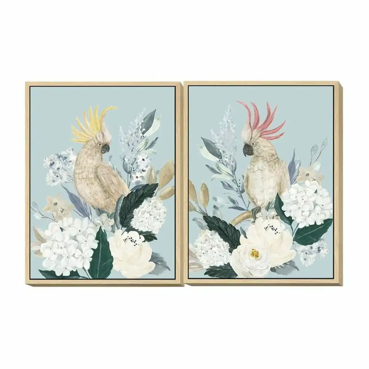 Cadre dkd home decor 60 x 4 x 80 cm fleurs tropical 2 unites _7301. DIAYTAR COTE D'IVOIRE - L'Art de Choisir, l'Art de Vivre. Parcourez notre boutique en ligne et choisissez parmi des produits de qualité qui ajoutent de l'élégance à votre quotidien.