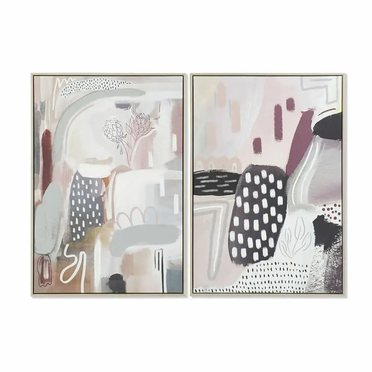 Cadre dkd home decor 63 x 4 5 x 93 cm abstrait urbaine 2 unites _6623. Entrez dans l'Univers de DIAYTAR COTE D'IVOIRE - Où Choisir est un Voyage. Explorez notre gamme diversifiée et trouvez des articles qui répondent à tous vos besoins et envies.
