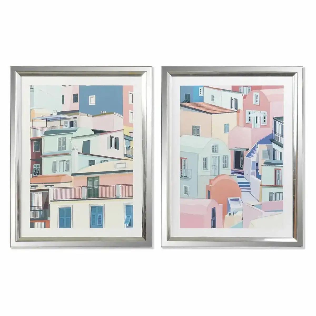 Cadre dkd home decor 69 x 3 x 89 cm maisons urbaine 2 unites _5708. DIAYTAR COTE D'IVOIRE - Où Chaque Détail Fait la Différence. Parcourez notre sélection soignée et choisissez des articles qui rehaussent votre quotidien, du fonctionnel à l'esthétique.
