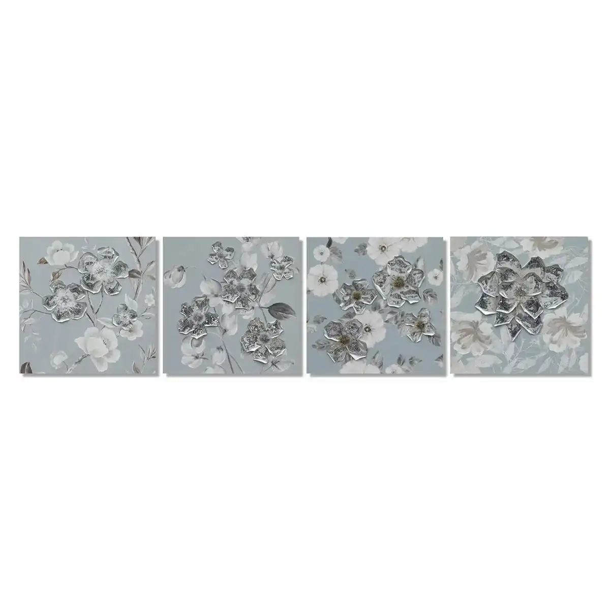 Cadre dkd home decor 80 x 2 8 x 80 cm fleurs shabby chic 4 pieces _8887. DIAYTAR COTE D'IVOIRE - Votre Portail Vers l'Exclusivité. Explorez notre boutique en ligne pour découvrir des produits uniques et raffinés, conçus pour ceux qui recherchent l'excellence.