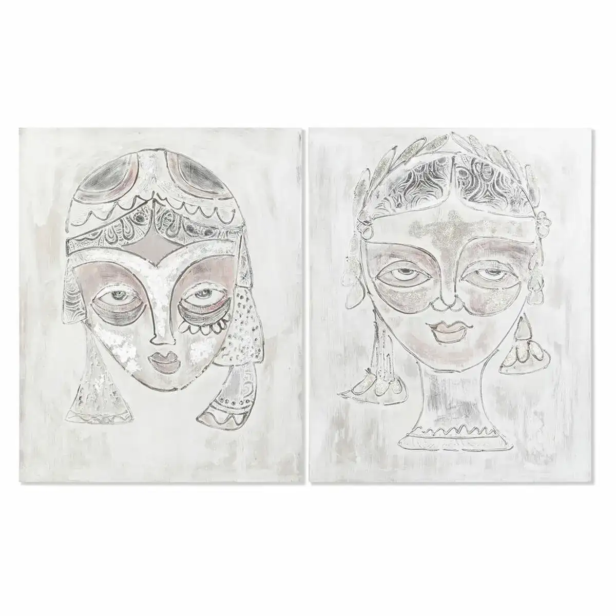 Cadre dkd home decor 80 x 3 7 x 100 cm visage colonial 2 unites _9406. Bienvenue chez DIAYTAR COTE D'IVOIRE - Où le Shopping Devient une Aventure. Découvrez notre collection diversifiée et explorez des produits qui reflètent la diversité du Côte d'Ivoire.