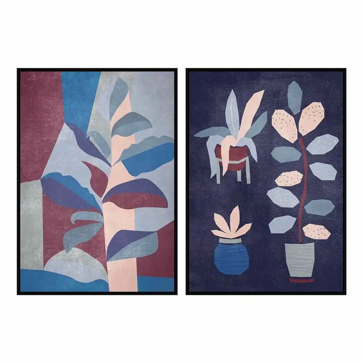 Cadre dkd home decor 83 x 4 5 x 123 cm fleurs moderne 2 unites _4130. DIAYTAR COTE D'IVOIRE - Où Choisir est un Plaisir Responsable. Explorez notre boutique en ligne et adoptez des produits qui reflètent notre engagement envers la durabilité.