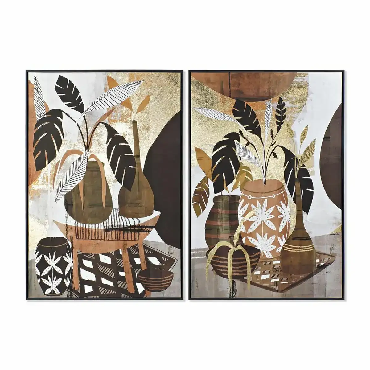 Cadre dkd home decor 83 x 4 5 x 123 cm vase colonial 2 unites _1698. DIAYTAR COTE D'IVOIRE - Où Choisir Devient une Expérience Personnalisée. Explorez notre boutique en ligne pour découvrir des produits qui s'adaptent à votre style et à votre essence.