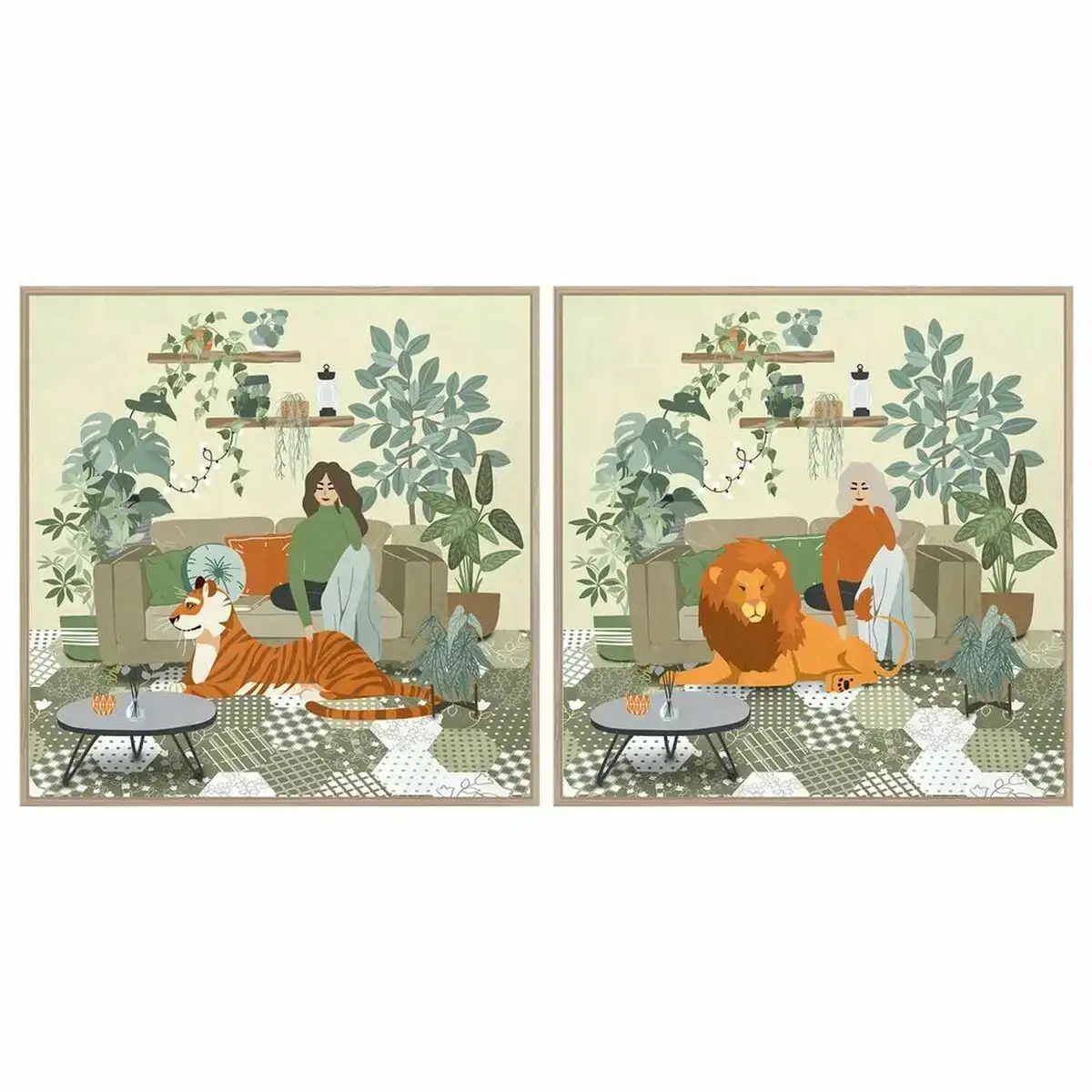 Cadre dkd home decor 83 x 4 5 x 83 cm scandinave 2 unites _1221. DIAYTAR COTE D'IVOIRE - Votre Boutique en Ligne, Votre Histoire. Explorez notre sélection et découvrez des produits qui reflètent votre parcours et vos aspirations, un achat à la fois.