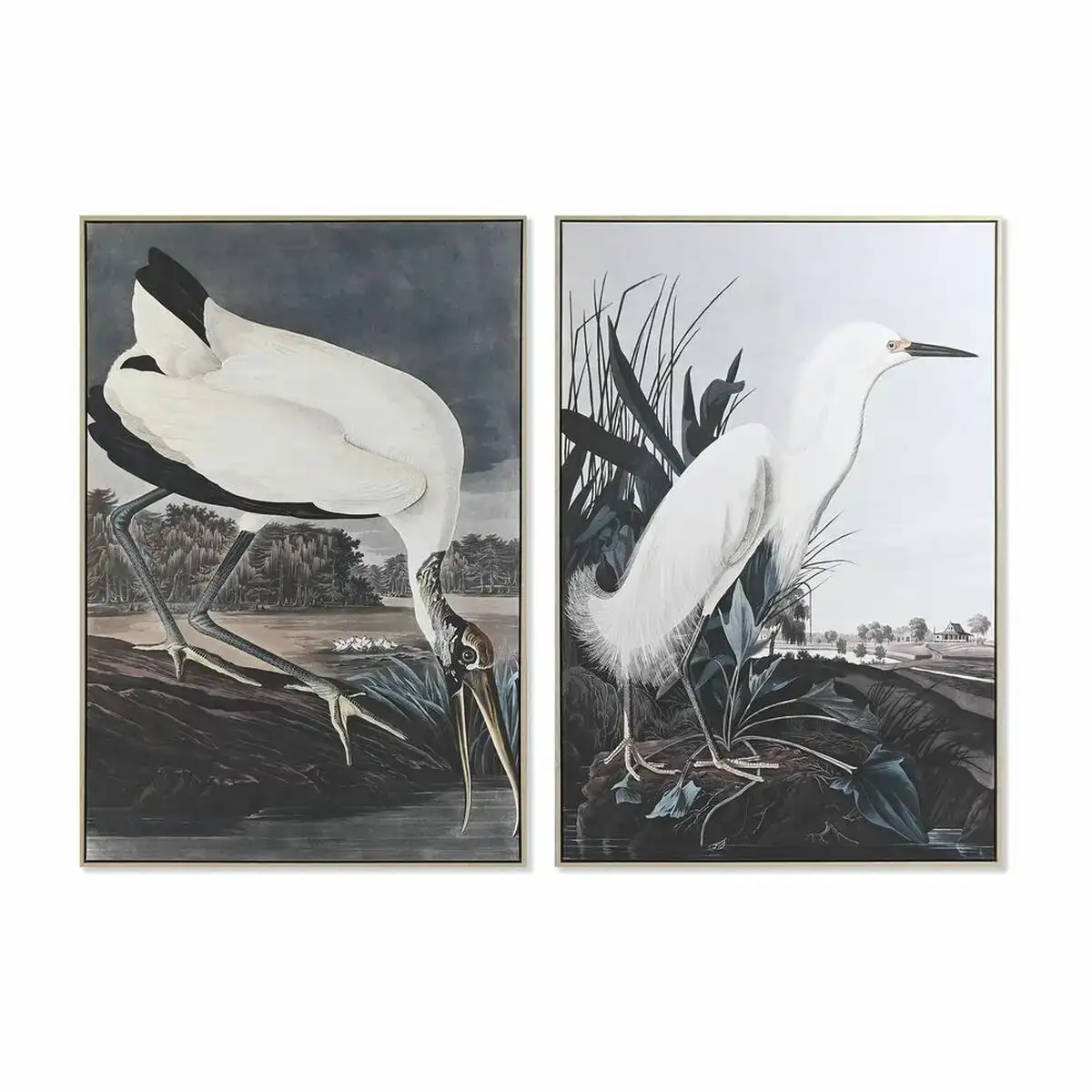 Cadre dkd home decor 83 x 4 x 123 cm oiseau oriental 2 unites _6988. DIAYTAR COTE D'IVOIRE - Là où Choisir est un Acte d'Amour pour le Côte d'Ivoire. Explorez notre gamme et choisissez des produits qui célèbrent la culture et l'artisanat du pays.