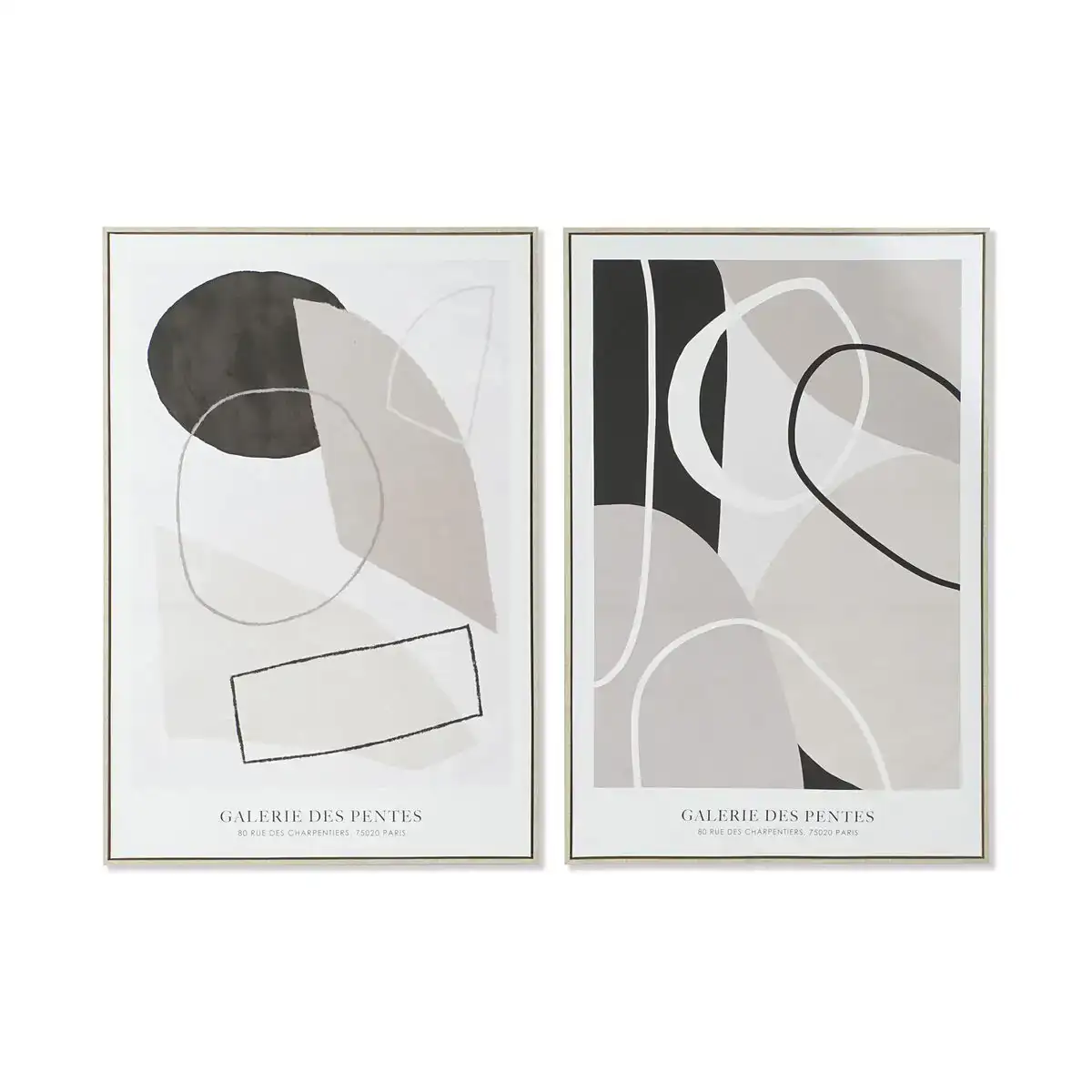 Cadre dkd home decor 84 x 4 5 x 124 cm abstrait urbaine 2 unites _4807. Bienvenue chez DIAYTAR COTE D'IVOIRE - Où Chaque Produit a son Histoire. Découvrez notre sélection unique et trouvez des articles qui racontent la richesse culturelle et artistique du Côte d'Ivoire.