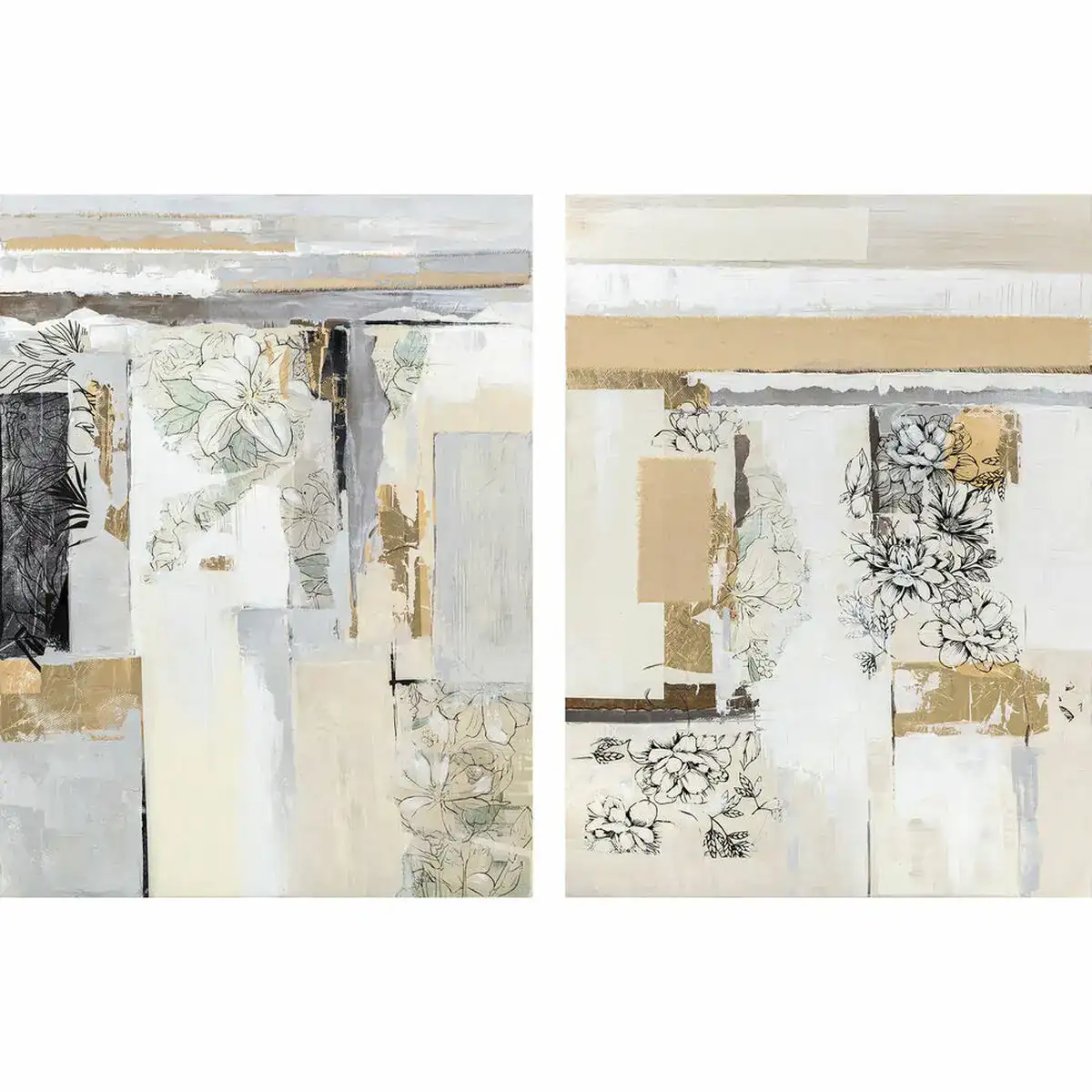 Cadre dkd home decor 90 x 2 4 x 120 cm abstrait moderne 2 unites _8328. DIAYTAR COTE D'IVOIRE - Votre Plateforme Shopping Engagée. Explorez notre catalogue et choisissez des produits qui reflètent notre dévouement envers la qualité et la satisfaction du client.