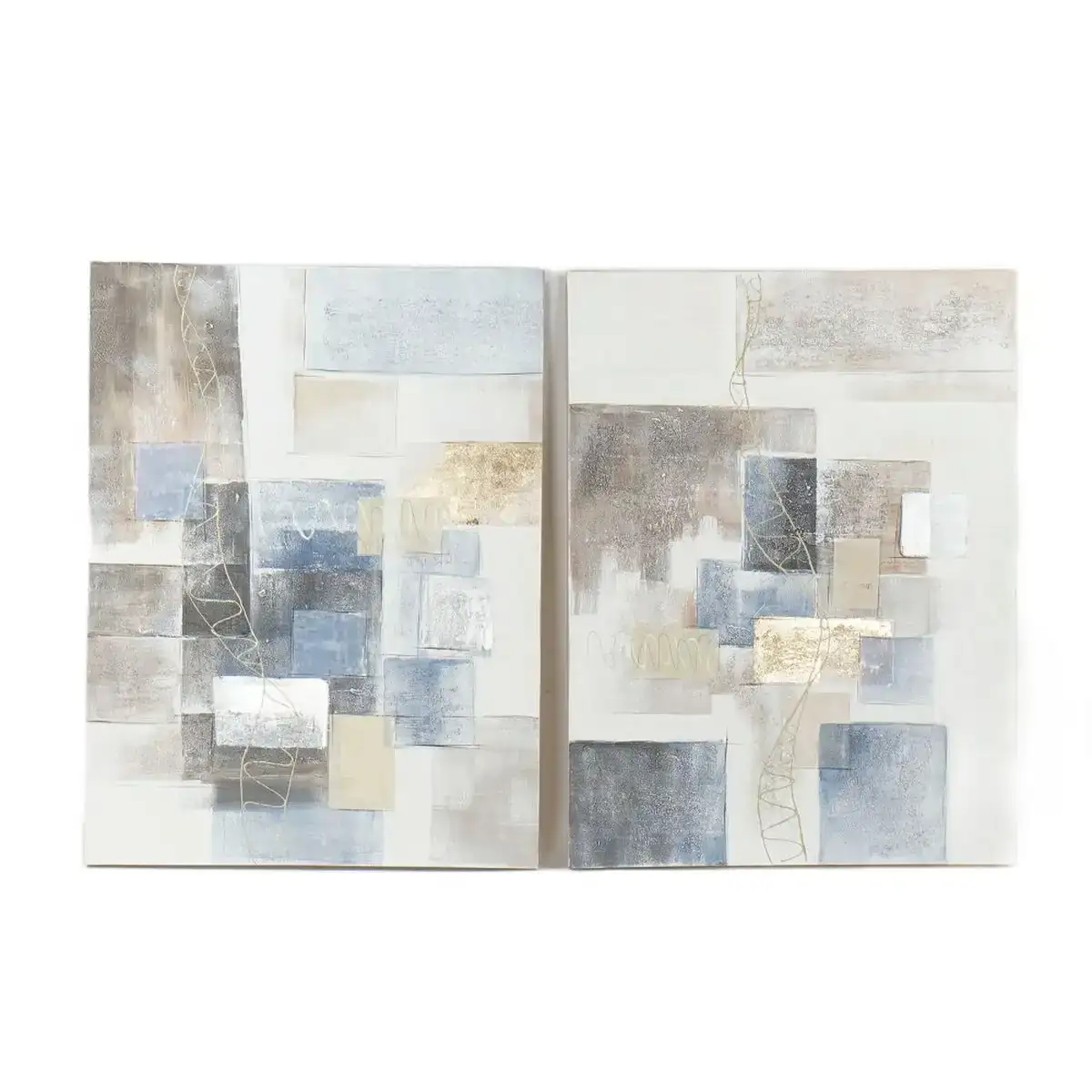 Cadre dkd home decor 90 x 3 5 x 120 cm abstrait moderne 2 unites _2725. DIAYTAR COTE D'IVOIRE - Votre Destination pour un Shopping Inoubliable. Naviguez à travers notre catalogue et choisissez des produits qui vous marquent par leur originalité.