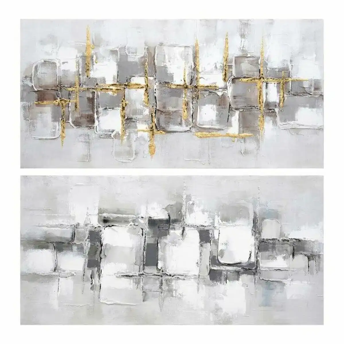 Cadre dkd home decor abstrait 120 x 3 x 60 cm loft 2 unites _7516. DIAYTAR COTE D'IVOIRE - Votre Destination pour un Shopping Éclairé. Parcourez notre boutique en ligne pour découvrir des produits de qualité qui embelliront votre quotidien.