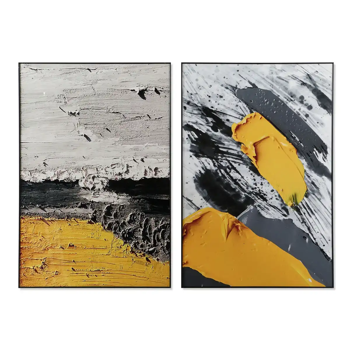 Cadre dkd home decor abstrait 80 x 3 x 120 cm moderne 2 unites _5707. DIAYTAR COTE D'IVOIRE - Où Chaque Sélection Vous Parle. Parcourez nos catégories et découvrez des produits qui reflètent vos passions et vos besoins, pour un shopping personnel et inspirant.