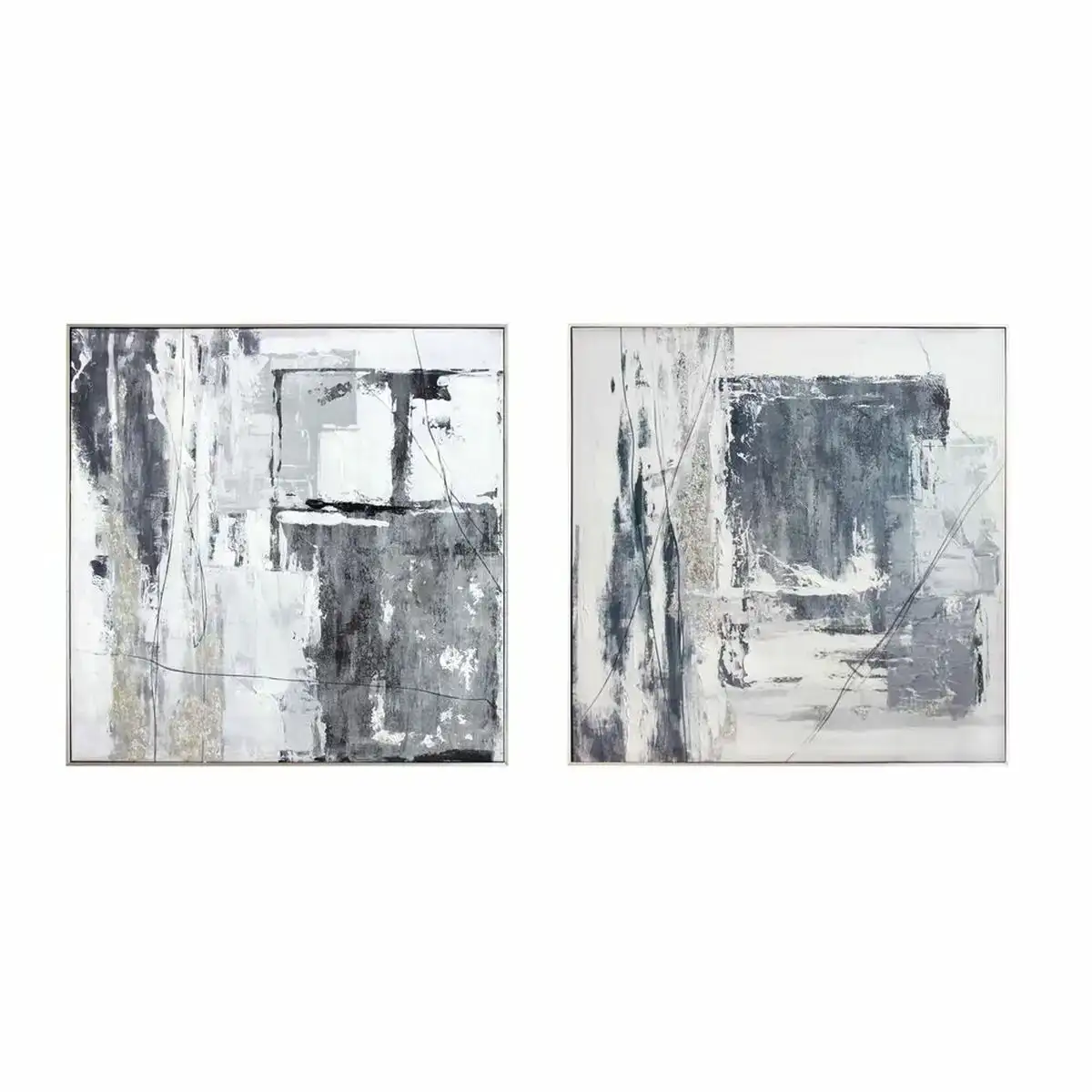 Cadre dkd home decor abstrait 80 x 3 x 80 cm moderne 2 unites _1752. Bienvenue sur DIAYTAR COTE D'IVOIRE - Où le Shopping est une Affaire Personnelle. Découvrez notre sélection et choisissez des produits qui reflètent votre unicité et votre individualité.
