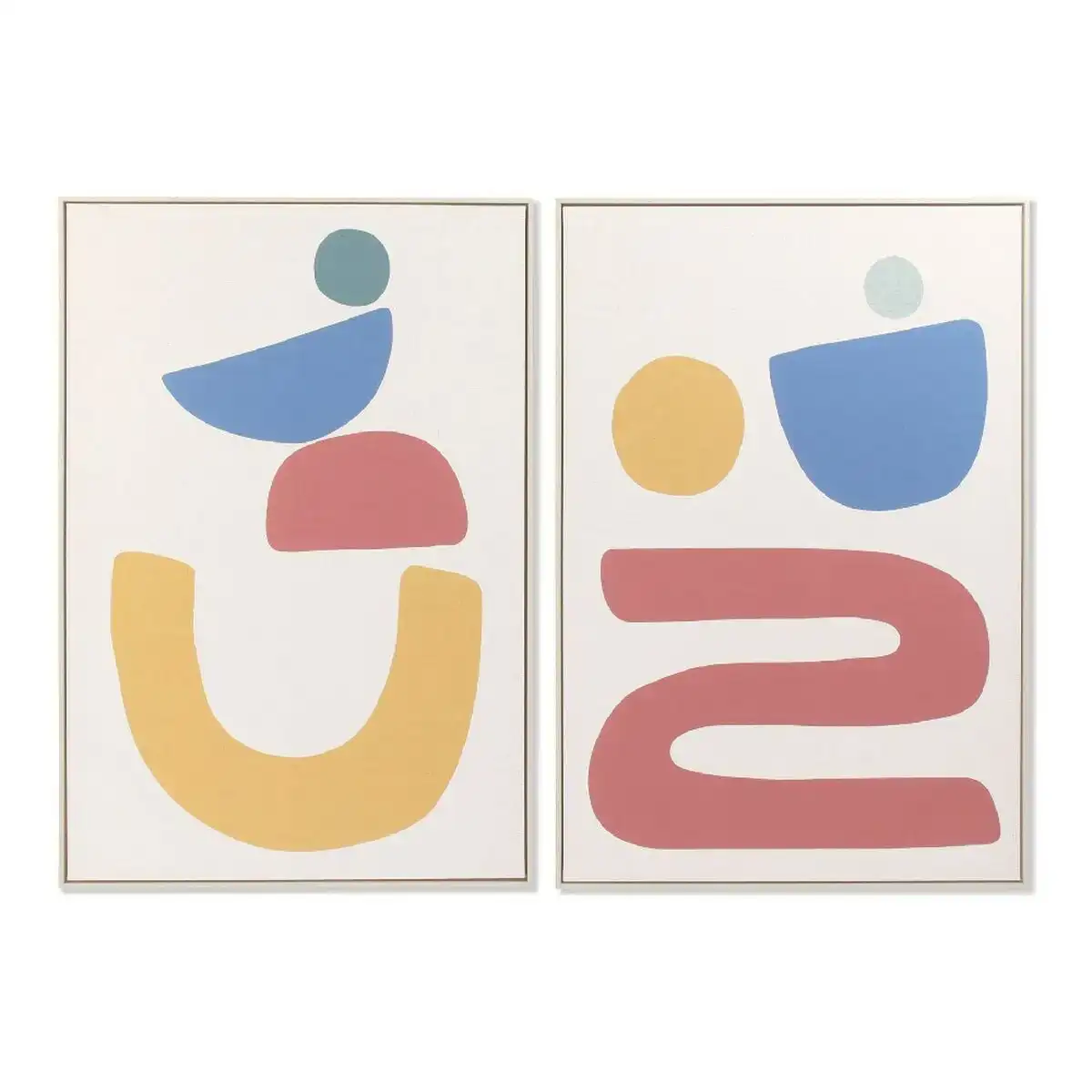 Cadre dkd home decor abstrait 83 x 4 5 x 123 cm moderne 2 unites _2127. DIAYTAR COTE D'IVOIRE - Votre Source de Découvertes Shopping. Découvrez des trésors dans notre boutique en ligne, allant des articles artisanaux aux innovations modernes.