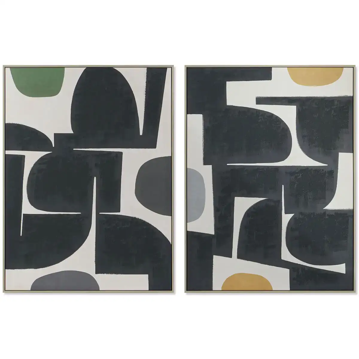Cadre dkd home decor abstrait 90 x 4 x 120 cm urbaine 2 unites _5417. DIAYTAR COTE D'IVOIRE - Votre Boutique en Ligne, Votre Choix Illimité. Parcourez nos rayons et découvrez des produits qui vous inspirent, de la mode à la maison et bien plus.