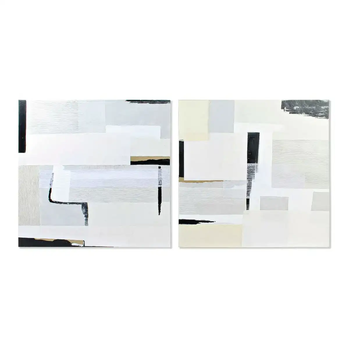 Cadre dkd home decor cu 179196 abstrait 100 x 4 x 100 cm loft 2 unites _2561. DIAYTAR COTE D'IVOIRE - Là où la Qualité est Non Négociable. Parcourez notre boutique en ligne pour découvrir des produits qui incarnent le raffinement et l'excellence du Côte d'Ivoire.