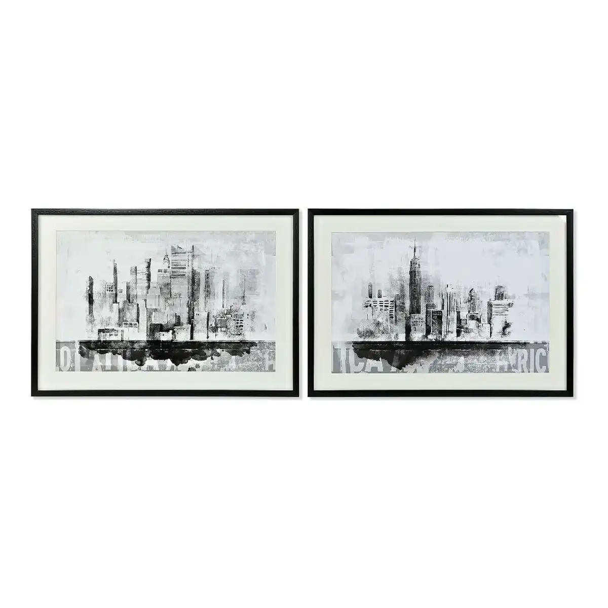 Cadre dkd home decor cu 180446 84 x 3 x 60 cm new york 2 unites _3696. DIAYTAR COTE D'IVOIRE - Votre Portail Vers l'Exclusivité. Explorez notre boutique en ligne pour trouver des produits uniques et exclusifs, conçus pour les amateurs de qualité.