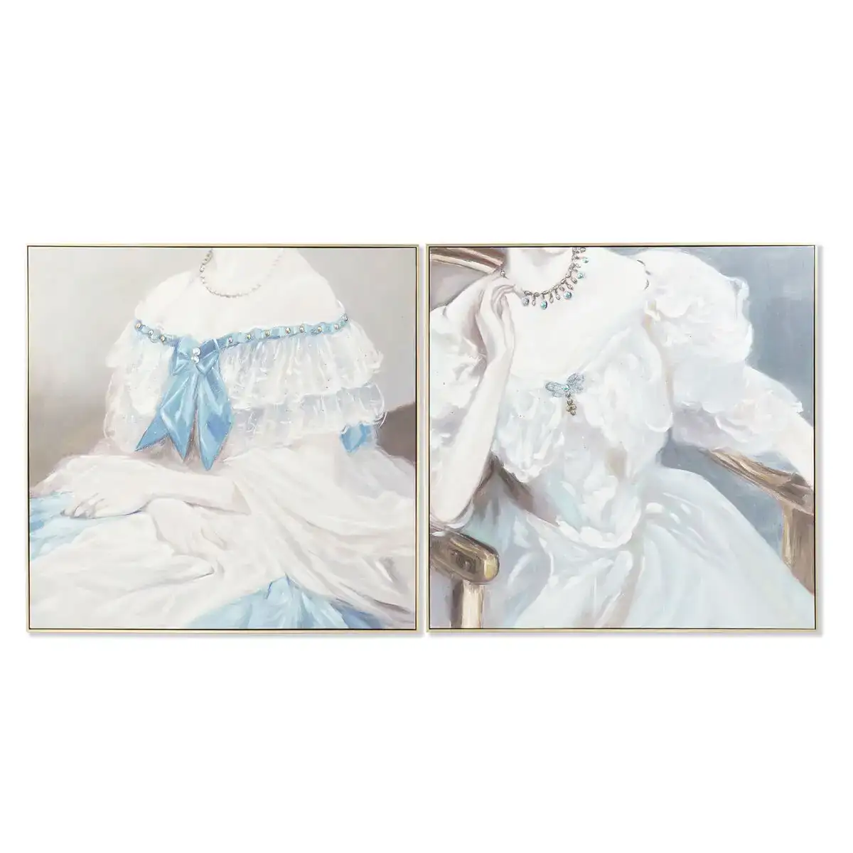 Cadre dkd home decor femme traditionnel 102 x 4 5 x 102 cm 2 unites _9164. DIAYTAR COTE D'IVOIRE - Là où Vos Rêves Prendent Forme. Plongez dans notre catalogue diversifié et trouvez des produits qui enrichiront votre quotidien, du pratique à l'exceptionnel.