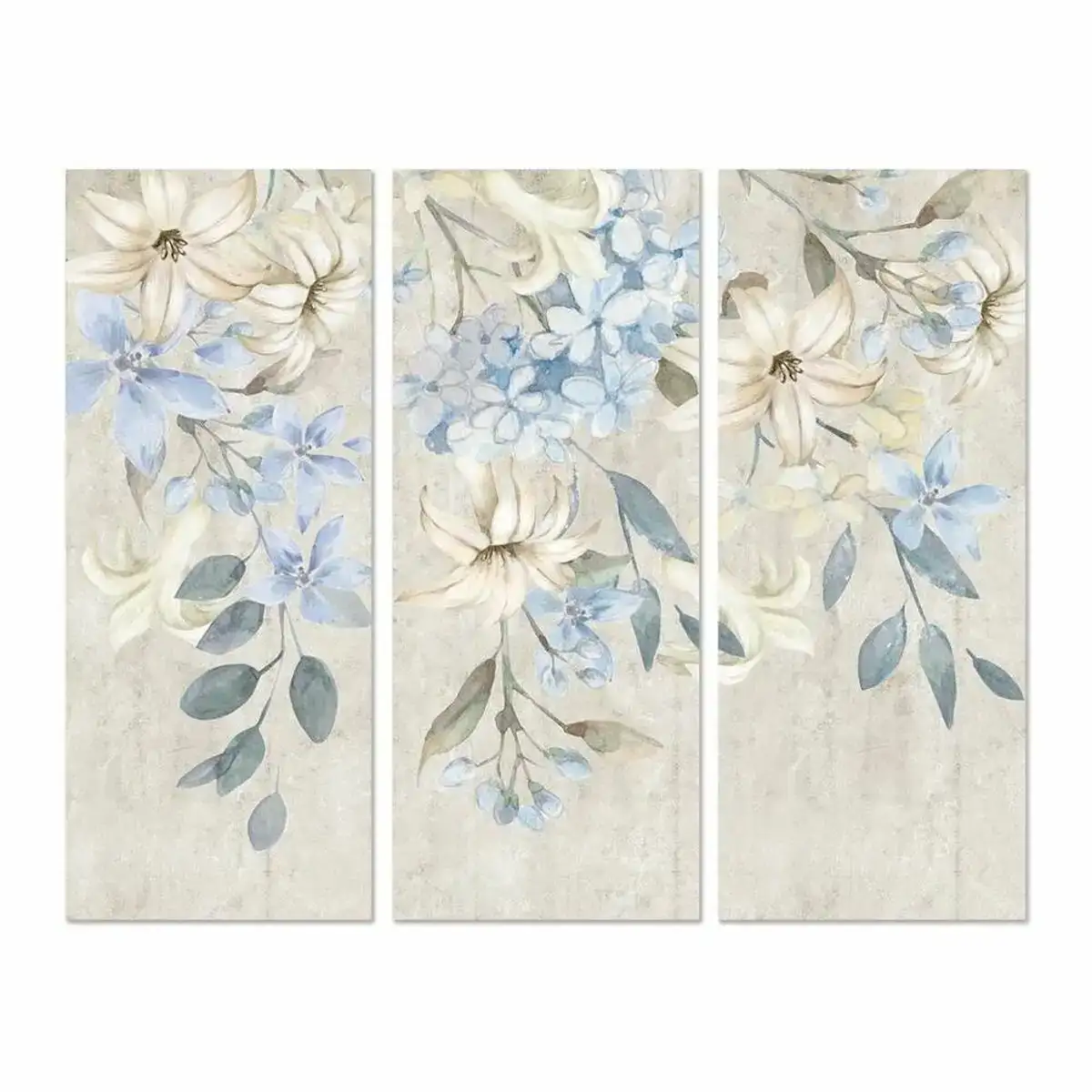 Cadre dkd home decor fleurs 55 x 3 x 135 cm shabby chic 3 pieces _2678. DIAYTAR COTE D'IVOIRE - Votre Destination pour un Shopping Unique. Parcourez notre catalogue et trouvez des articles qui expriment votre singularité et votre style.