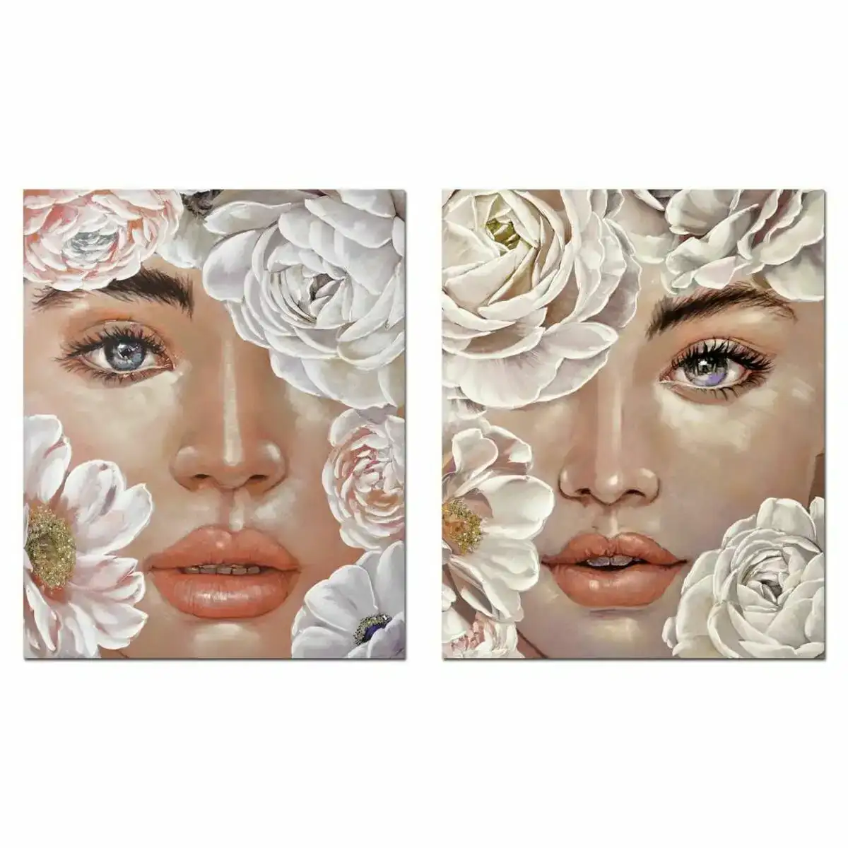 Cadre dkd home decor fleurs 80 x 3 x 100 cm romantique 2 unites _3196. DIAYTAR COTE D'IVOIRE - Votre Plaisir Shopping à Portée de Clic. Explorez notre boutique en ligne et trouvez des produits qui ajoutent une touche de bonheur à votre vie quotidienne.