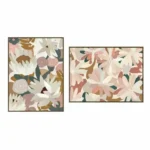 Cadre dkd home decor fleurs 90 x 4 x 120 cm urbaine 2 unites _8575. DIAYTAR COTE D'IVOIRE - Où Choisir est un Voyage Cultuel. Explorez notre boutique en ligne et découvrez des produits qui célèbrent la richesse et la diversité culturelle du Côte d'Ivoire.