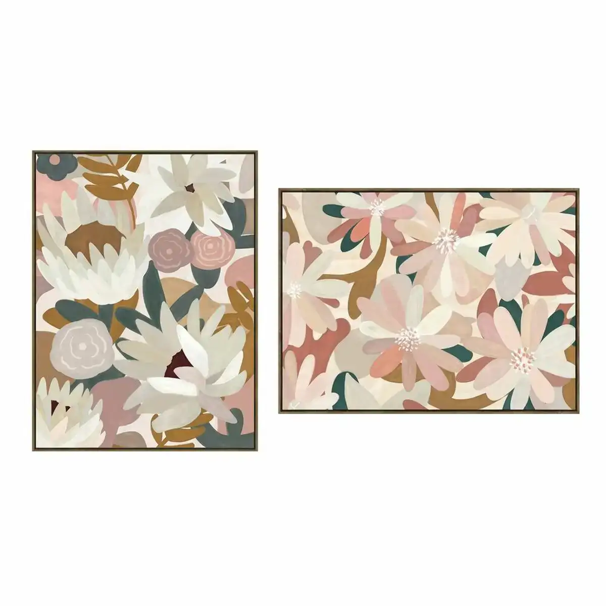 Cadre dkd home decor fleurs 90 x 4 x 120 cm urbaine 2 unites _8575. DIAYTAR COTE D'IVOIRE - Où Choisir est un Voyage Cultuel. Explorez notre boutique en ligne et découvrez des produits qui célèbrent la richesse et la diversité culturelle du Côte d'Ivoire.