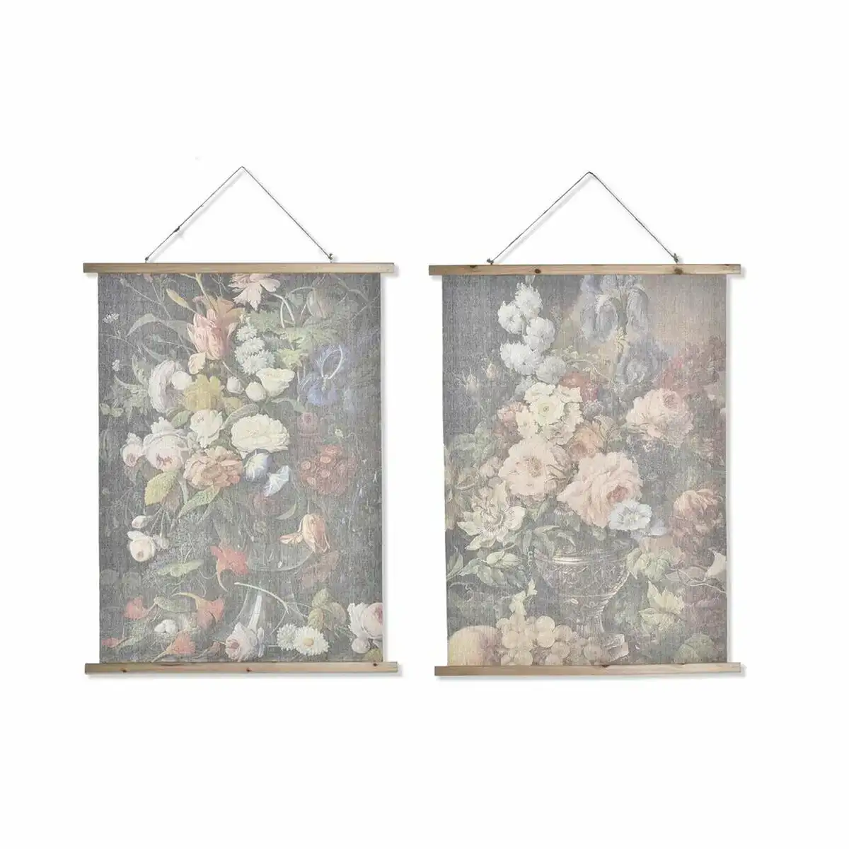 Cadre dkd home decor fleurs moderne 75 x 2 x 100 cm 2 unites _3090. DIAYTAR COTE D'IVOIRE - Votre Plateforme pour un Shopping Inspiré. Explorez nos offres variées et découvrez des articles qui stimulent votre créativité et embellissent votre vie.