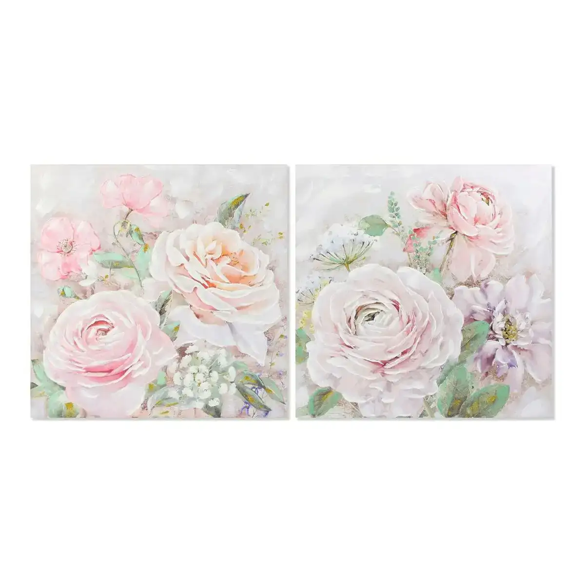 Cadre dkd home decor flowers 100 x 3 x 100 cm fleurs shabby chic 2 unites _7931. DIAYTAR COTE D'IVOIRE - L'Art de Vivre le Shopping en Ligne. Découvrez notre plateforme intuitive et trouvez des produits qui vous inspirent et vous enchantent, à chaque clic.
