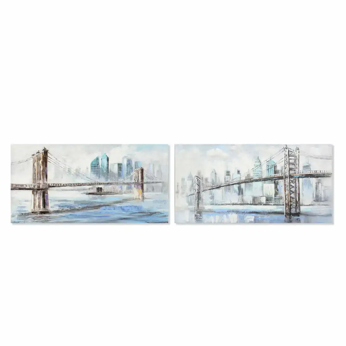 Cadre dkd home decor new york 120 x 3 x 60 cm loft 2 unites _1106. DIAYTAR COTE D'IVOIRE - Votre Destination de Shopping Authentique au Côte d'Ivoire. Plongez dans notre boutique en ligne pour découvrir des produits qui célèbrent la riche culture et l'artisanat du pays.