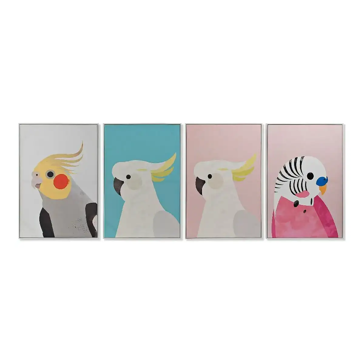 Cadre dkd home decor nymph 60 x 3 x 90 cm perroquet scandinave 4 pieces _2928. Entrez dans l'Univers de DIAYTAR COTE D'IVOIRE - Où Choisir est un Voyage. Explorez notre gamme diversifiée et trouvez des articles qui répondent à tous vos besoins et envies.