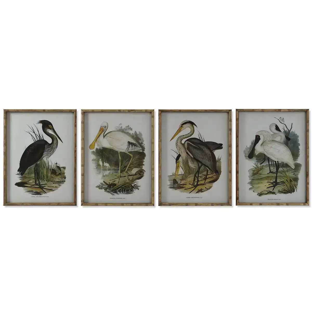 Cadre dkd home decor oiseaux oriental 45 x 3 x 60 cm 4 unites _5768. DIAYTAR COTE D'IVOIRE - Votre Destination pour un Shopping Unique. Parcourez notre catalogue et trouvez des articles qui expriment votre singularité et votre style.